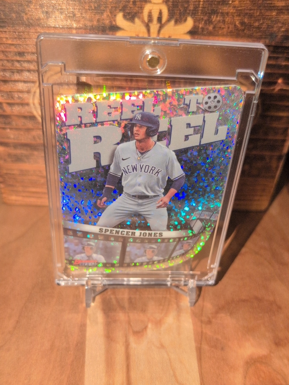 2023 Bowman's Best Spencer Jones Reel To Reel Rookie Card Yankees - Picture 1 of 3